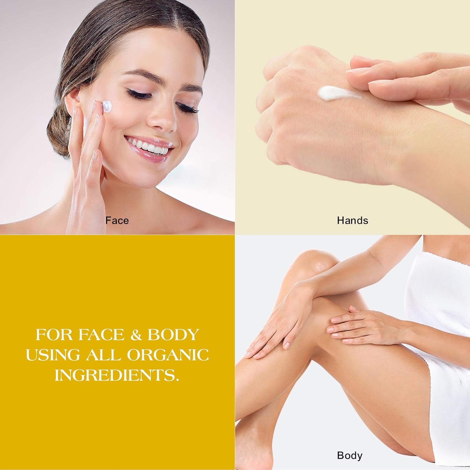 Handmade Whipped Tallow Balm for Skin Care- All Natural Grass Fed Beef Tallow All Purpose Balm,Face and Body Moisturizing Cream, Tallow Balm For Dry Skin- 2 oz