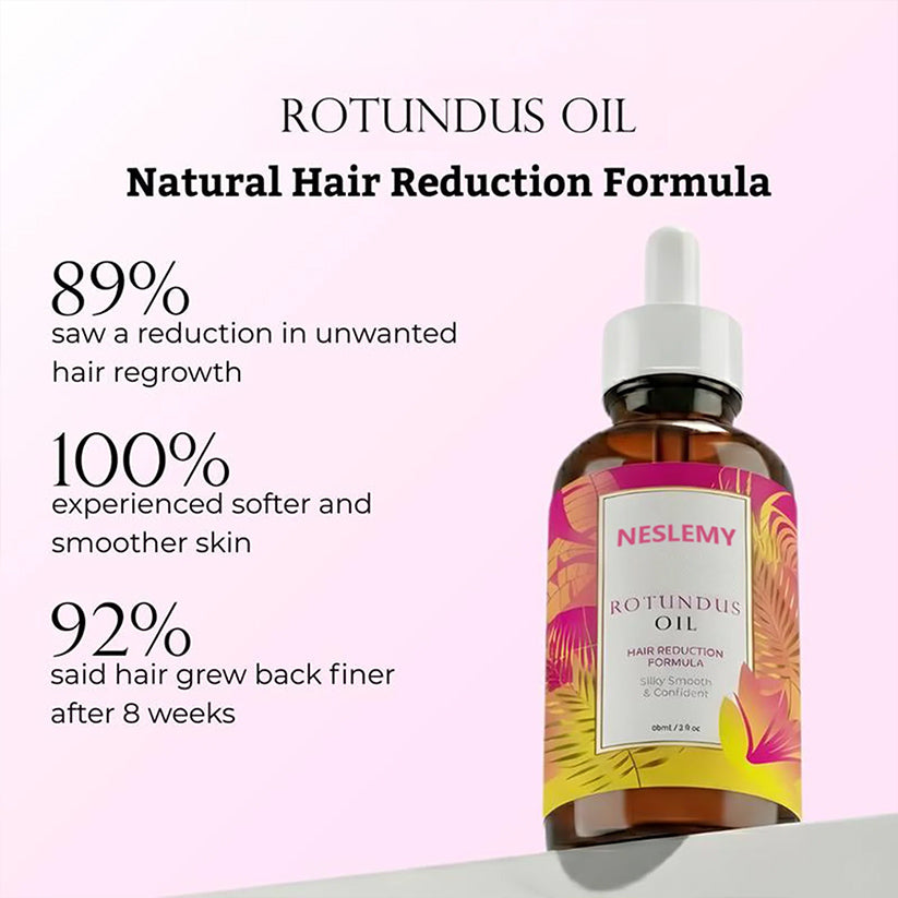 Natural Botanical Hair Reduction Care Oil · Inhibits Hair Growth 60ml / 2oz