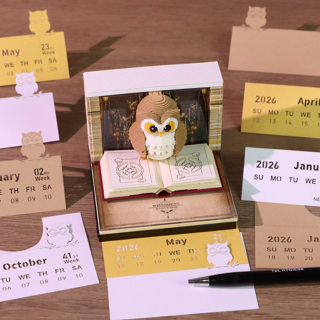 Magic Owl (With Light & Calendar 2026)