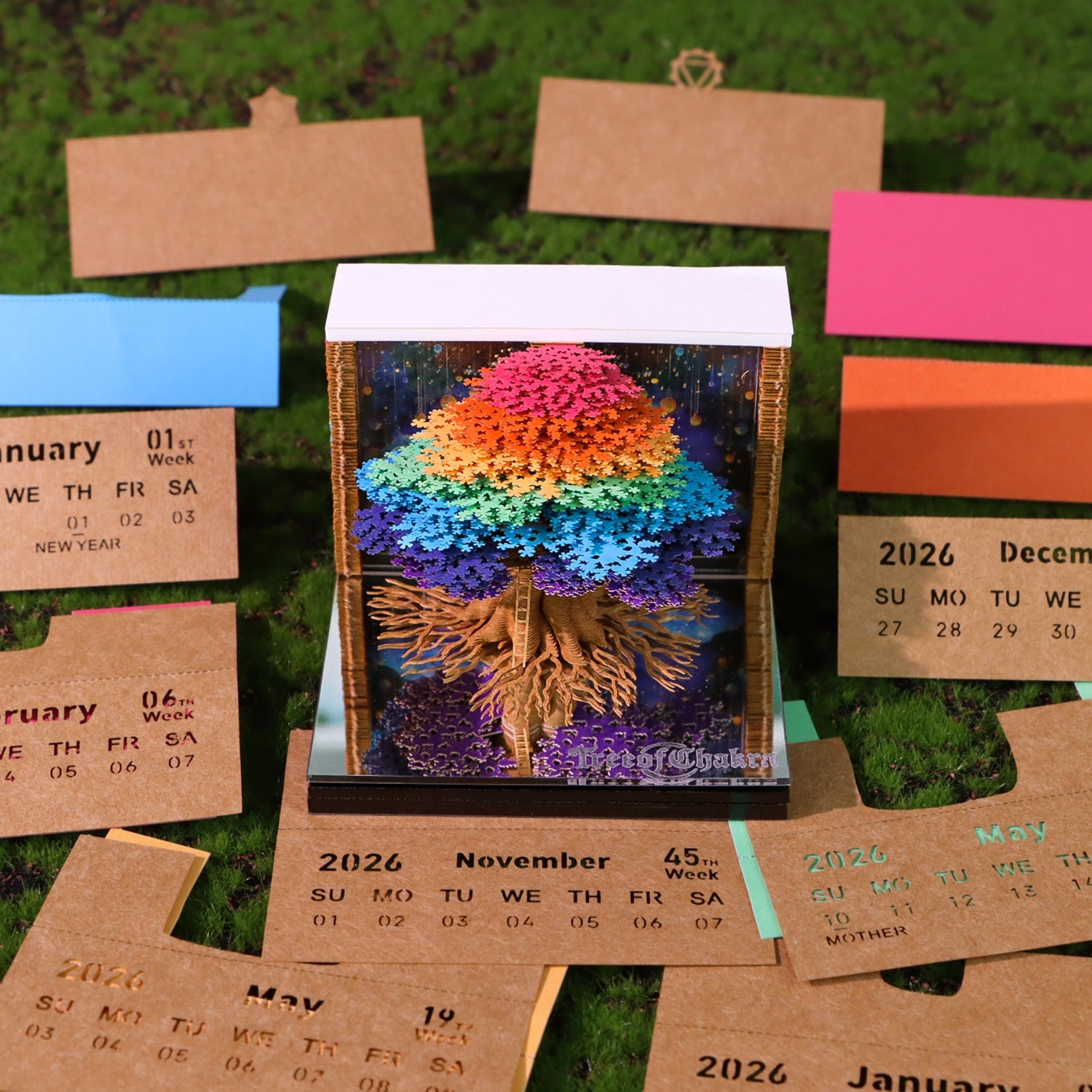 Chakra Tree (With Light & Calendar 2026)