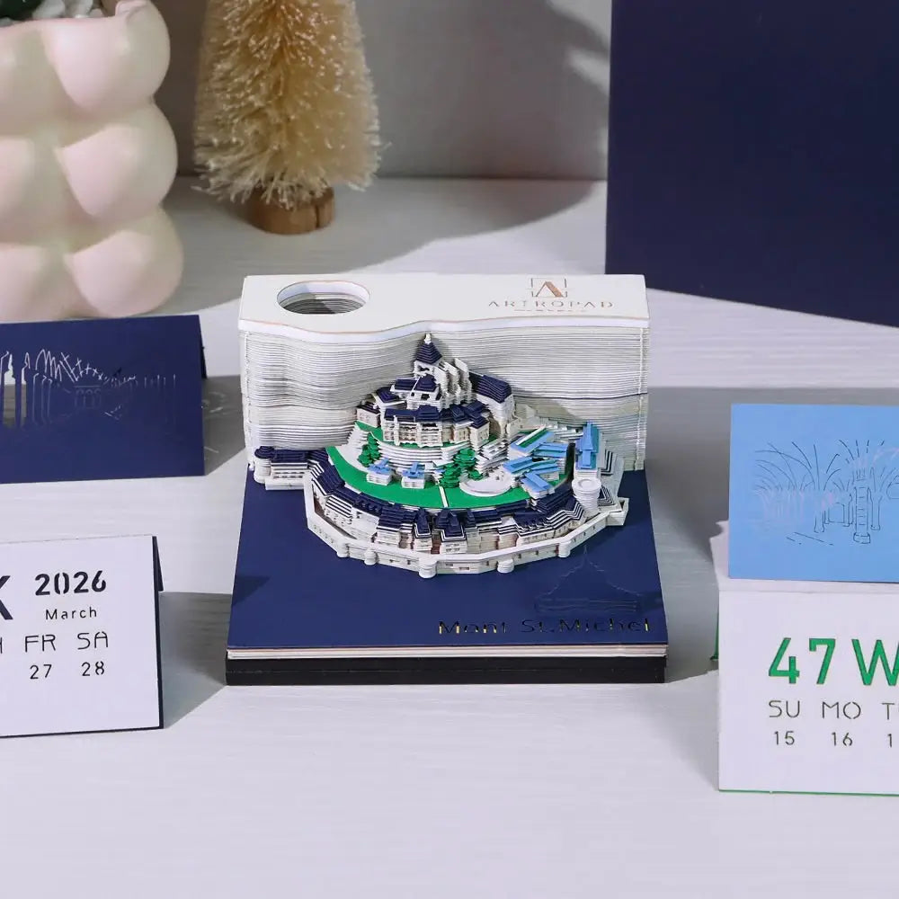 Mont St. Michel (With Light & Calendar 2026)