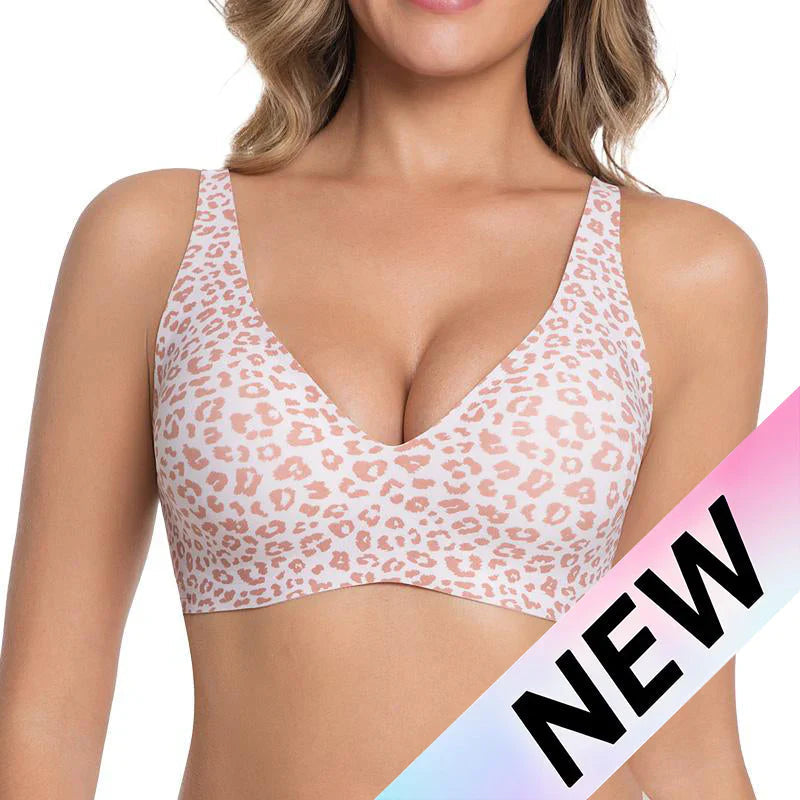 🔥Holiday Offer Ends Soon! Women’s Wireless Deep V Push-Up Bralette — Ultra-Comfortable T-Shirt Bra